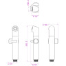 Лейка для биде LEMARK LM8075С LM8075C